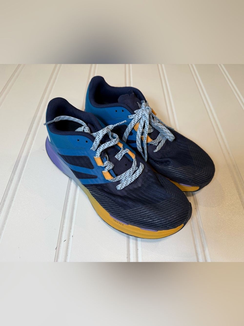 The North Face Vectiv Eminus Trail Running Shoes Navy/Banff Blue Women’s 9